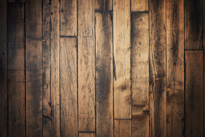 how to dry wet wood floor
